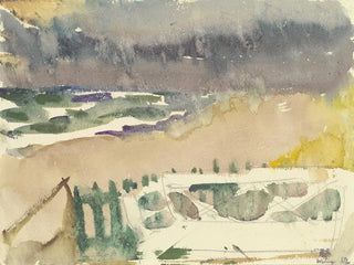 Banco en la duna - Arno König — vista de la obra