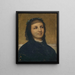 retrato de Margaretha Antoinette Mühly-Schermar - Arnold Böcklin — cuadro enmarcado en la pared