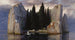 L'Île des morts III - Arnold Böcklin — vista de la obra