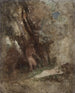 Faune et nymphe dans les bois - Arnold Böcklin — artwork view
