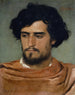 Head of a Roman - Arnold Böcklin — artwork view