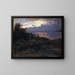 El Dolmen - Arnold Böcklin — cuadro enmarcado en la pared