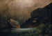Mountain Lake with Seagulls - Arnold Böcklin — artwork view