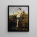 Nymphe a la cornucopia - Arnold Böcklin — cuadro enmarcado en la pared