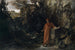 Pétrarque en la fuente de Vaucluse - Arnold Böcklin — vista de la obra
