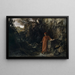 Pétrarque en la fuente de Vaucluse - Arnold Böcklin — cuadro enmarcado en la pared