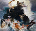 Juego de las Nereidas - Arnold Böcklin — vista de la obra