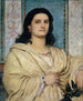 Portrait of Angela Böcklin in muse - Arnold Böcklin — artwork view