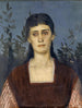 Retrato de Clara Bruckmann-Böcklin, hija mayor del artista - Arnold Böcklin — vista de la obra