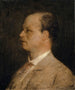 retrato del profesor Fritz Burckhardt-Brenner - Arnold Böcklin — vista de la obra
