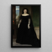 Reproducción del cuadro Retrato de la actriz Fanny Janauschek - Arnold Böcklin