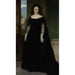 Reproducción del cuadro Retrato de la actriz Fanny Janauschek - Arnold Böcklin