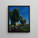Summer Day Painting - Arnold Böcklin — framed artwork on a wall