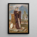 Reproduction of the painting La Muse Thalie - Arnold Böcklin