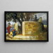 El Santuario de Hércules - Arnold Böcklin — cuadro enmarcado en la pared