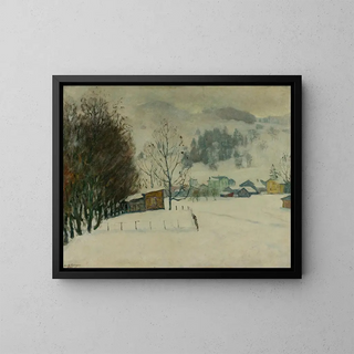 Arnold Borisovich Lakhovsky - Paysage Brouillard.webp