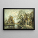 Paisaje de otoño - Arnold Marc Gorter — cuadro enmarcado en la pared