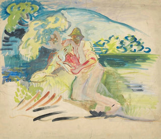 Arnold Peter WeiszKubnan - Man with a Dog.webp