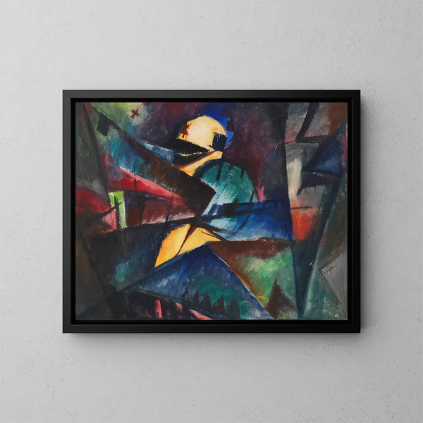 Sin título - Arnold Topp — cuadro enmarcado en la pared