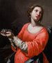 Santa Cecilia - Artemisia Gentileschi — vista de la obra