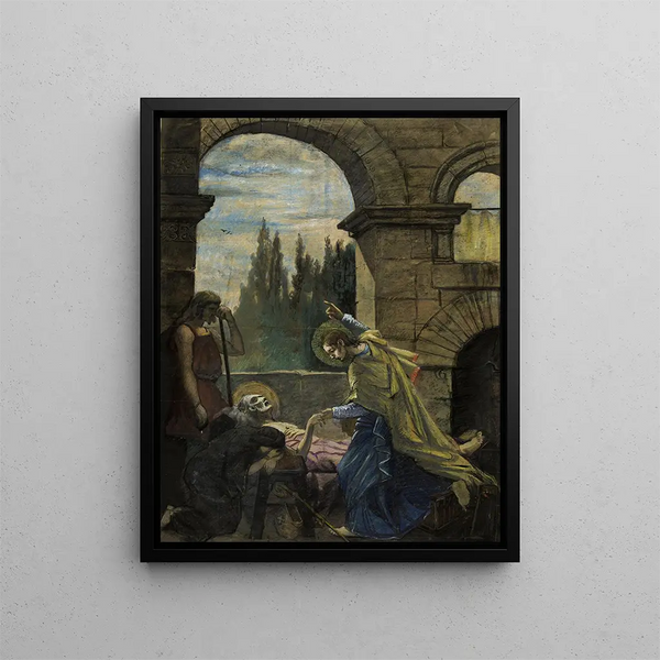 ArthurJoseph Gueniot - Saint Pierre au chevet de saint Hilaire.webp