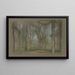 Forest Scene - Arthur Bowen Davies — framed artwork on a wall