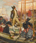 Lord Nelson en la batalla de Copenhague - Arthur David McCormick — vista de la obra