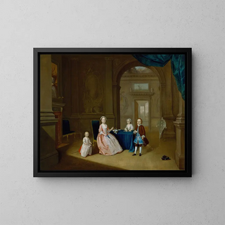 Arthur Devis - Children In An Interior.webp