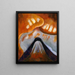 Mountain and Sky - Arthur Dove — framed artwork on a wall