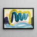 Estanque al sol - Arthur Dove — cuadro enmarcado en la pared