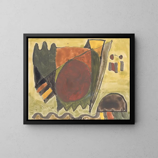 Centreport without title - Arthur Dove — framed artwork on a wall