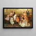 Sillas musicales - Arthur Drummond — cuadro enmarcado en la pared