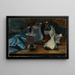 Blue Still Life Painting - Arthur Grimm — framed artwork on a wall