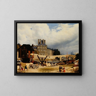 Arthur Henry Roberts - Les Tuileries et le Pont Royal.webp