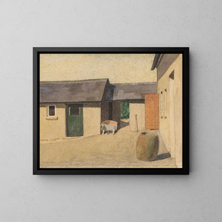 Arthur Joseph Gaskin - The Courtyard Cartron Connemara.webp