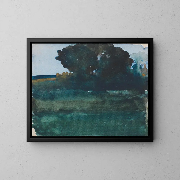 Campo de maíz - Arthur Melville — cuadro enmarcado en la pared