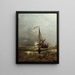 Costa de Holanda - Arthur Quartley — cuadro enmarcado en la pared