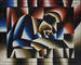 Mujer dormida - Arthur Segal — vista de la obra