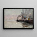 Sandridge - Arthur Streeton — cuadro enmarcado en la pared