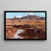 El arroyo - Arthur Streeton — cuadro enmarcado en la pared