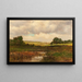 Sombras de nubes - Arthur Turnbull Hill — cuadro enmarcado en la pared
