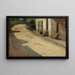 Rue Abbés Tanguy, Pont-Aven - Arthur Wesley Dow — framed artwork on a wall