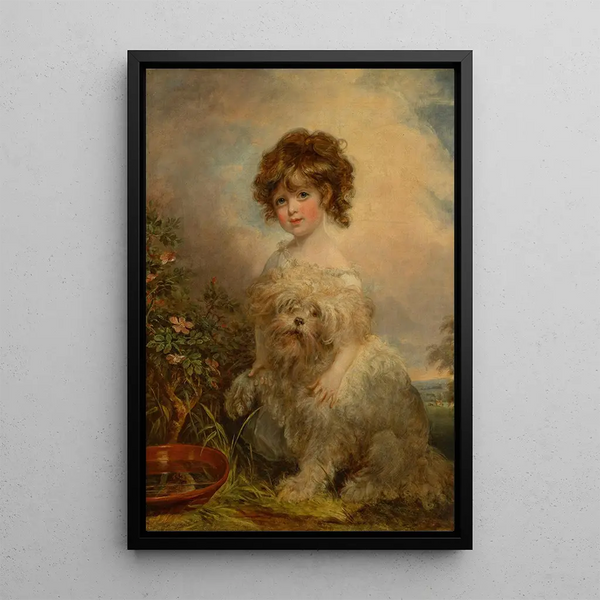 Arthur William Devis - Portrait of Miss Hetty Goldsmid.webp