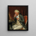 La houppette - Arturo Ricci — cuadro enmarcado en la pared