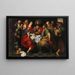 The Last Supper - Artus Wolfaerts and Workshop — framed artwork on a wall