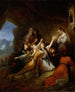 Mujeres griegas implorando a la Virgen que les ayude - Ary Scheffer — vista de la obra