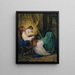 Madre e hijo - Ary Scheffer — cuadro enmarcado en la pared