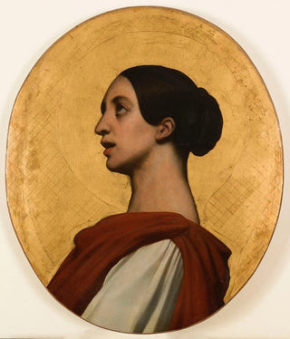 Ary Scheffer - Portrait de Pauline Viardot en sainte Ccile.webp