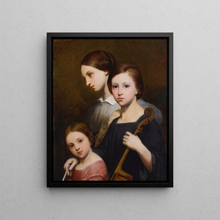 Ary Scheffer - Portrait of Ren Ccile and Louise Franchomme.webp