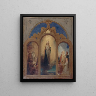 Ary Scheffer - Projet pour un triptyque.webp